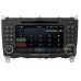 Mercedes Benz CLK Class 2005-2011 W209 eftermontera Bilstereo Navigation 